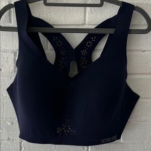 Victoria's Secret Angel Max Sports Bra 40D Midnight Blue Activewear Comfort